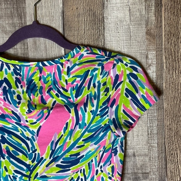 Lilly Pulitzer Etta Top in Palm Reader - Picture 5 of 7